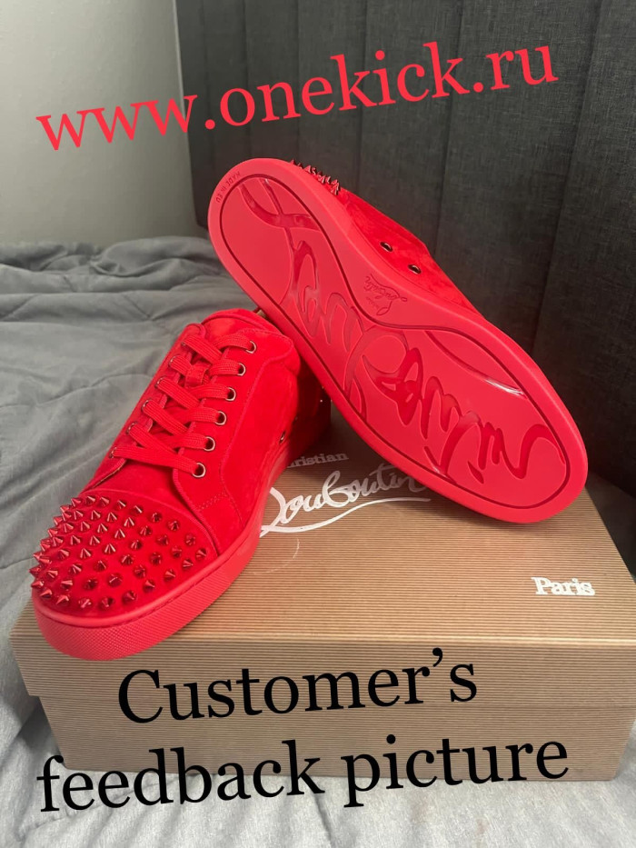 Ch**an louboutin l**is junior spikes