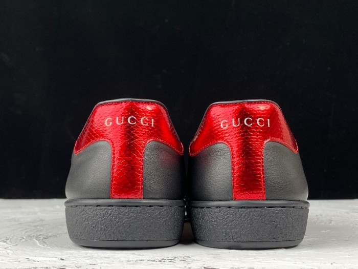 GUCC Ace Leather Sneaker ‎386750 02JR0 1078