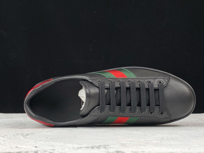 GUCC Ace Leather Sneaker ‎386750 02JR0 1078