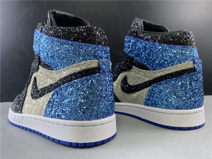 FRAGMENT DESIGN X AIR JORDAN 1 “GLITTER” CK5566-400