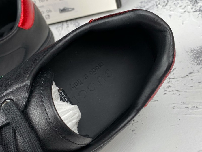 GUCC Ace Leather Sneaker ‎386750 02JR0 1078